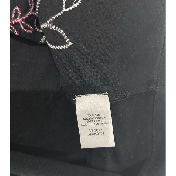 Coldwater Creek 90s Knit Top Y2K Whimsigoth Fairy Grunge Phoebe Artsy Size PS - Picture 7 of 10